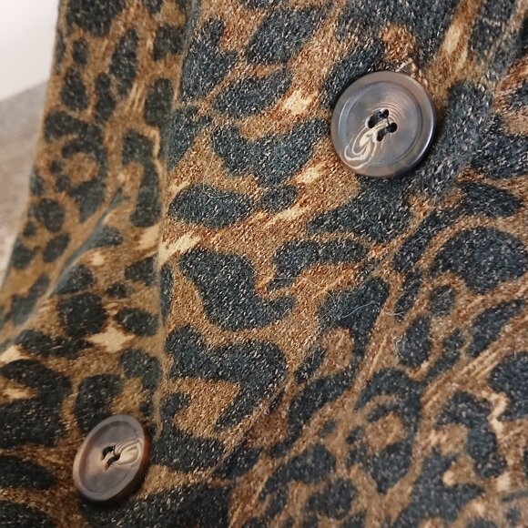 Buffalo David Bitton Leopard Cardigan - Picture 6 of 8